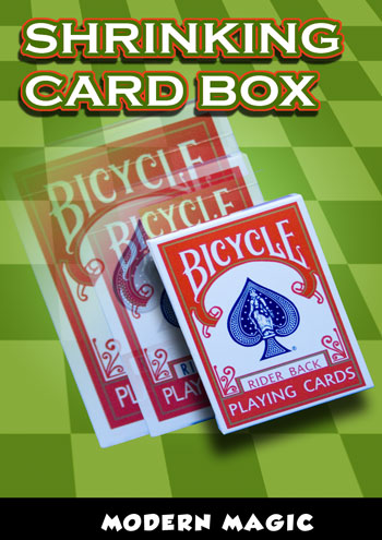 (image for) Shrinking Card Box - RED